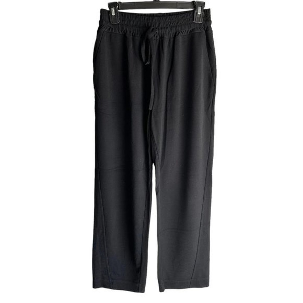 LILITH Ladies Black Casual Comfort  Career Drawstring Pants,‎ M